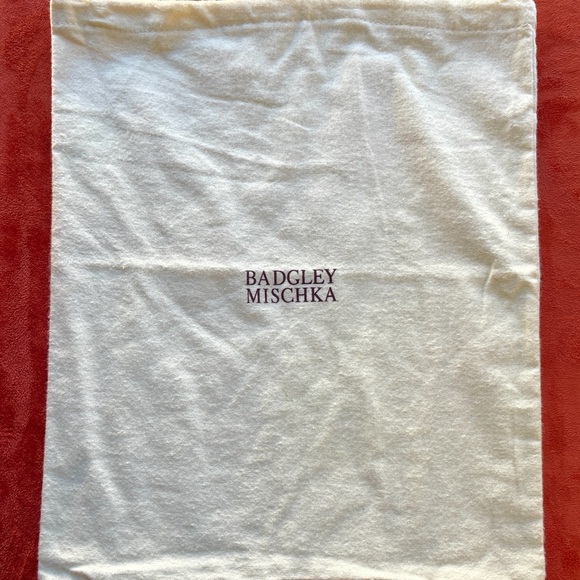 BADGLEY MISCHKA Felt PURSE or Shoes Dust Cover Bag - Picture 4 of 5